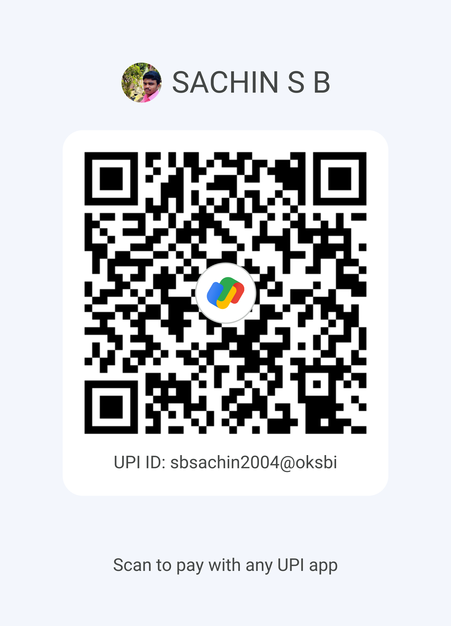 GooglePay Payment QR